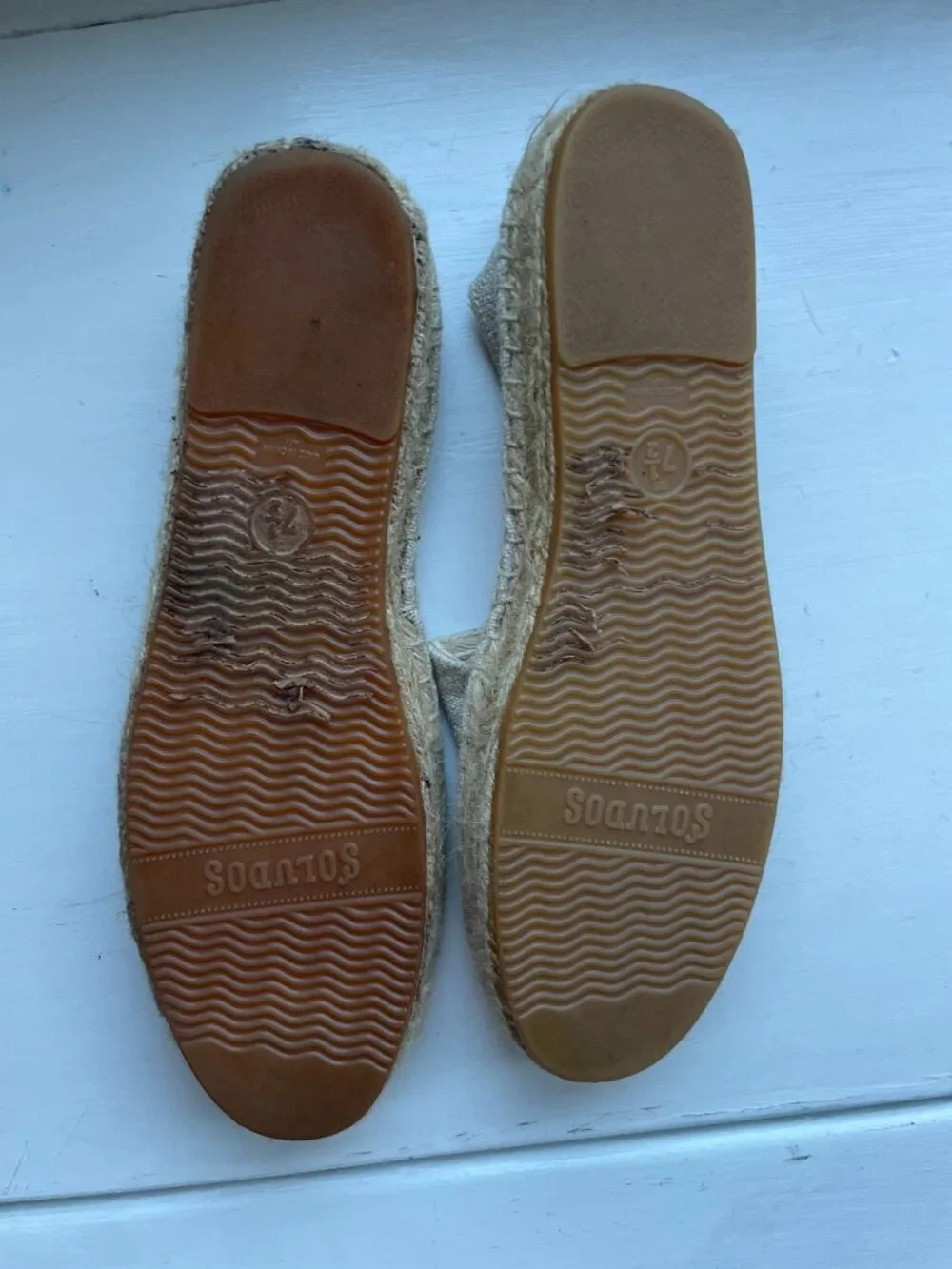 Soludos Aperitif Aperol Spritz Platform Slippers